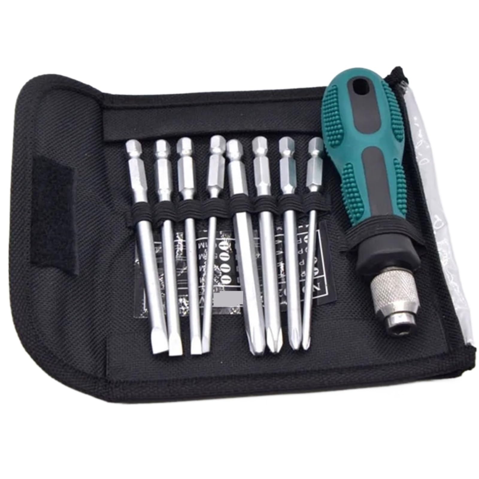 Eretyret One Color Screwdriver Set With Magnetic Household Multifunctional Cross Straight Manual Maintenance Tool Easy To Carry