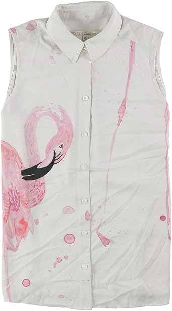 Rachel Roy Womens Flamingo Splash 