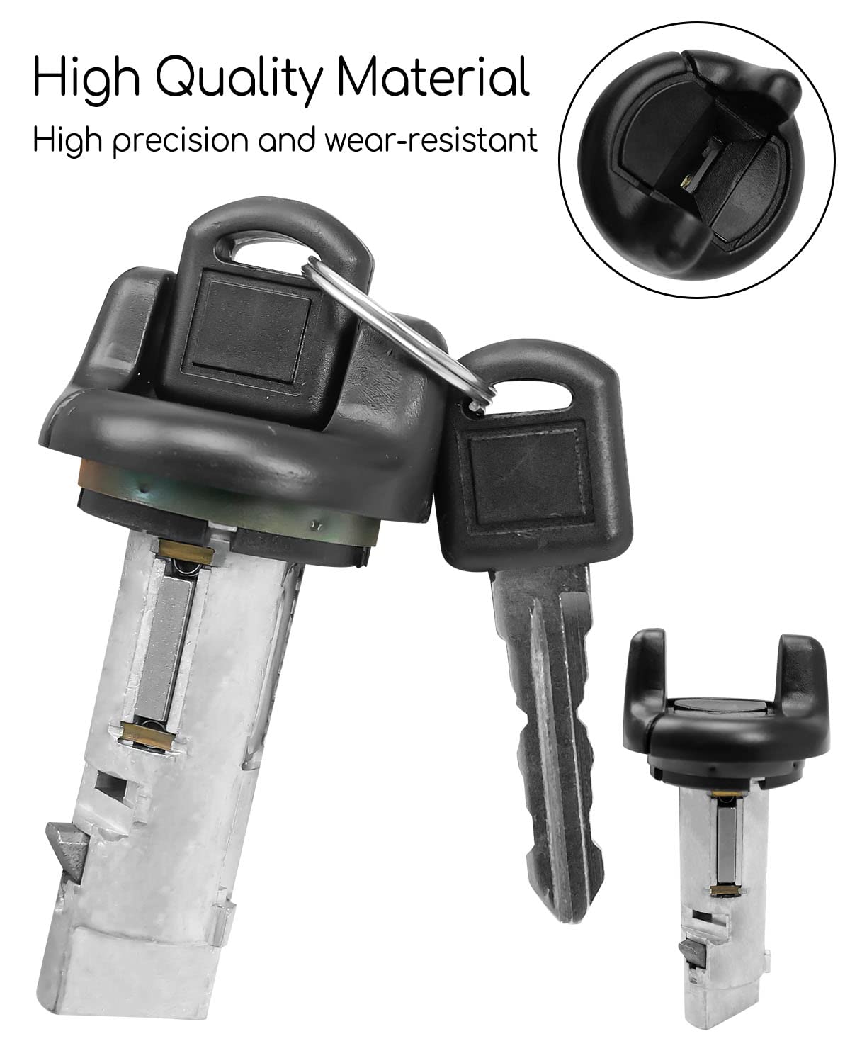 Ignition Key Switch Lock Cylinder For Chevy GMC C1500 C2500 C3500 - Foto 8