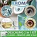 XROM Plant Based Descaling & Cleaning Kit, Compatible With All K-Cup Keurig 2.0 Brewers, All Natural Ingredients, Rinse Pods, Descaler Solution For Keurig Coffee Makers< 2 Uses.