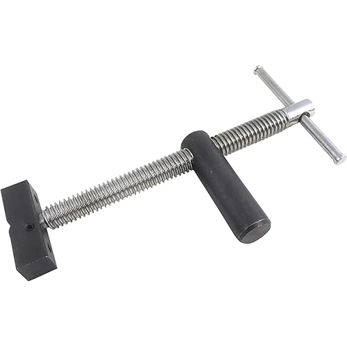 Taytools 388046 Adjustable Workbench Bench Dog Screw Clamp, Fits 3/4 Inch Dog Holes, Full 5 Inch Travel