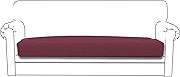 Vista 264 de Easy-Going Fundas Elásticas de 3 Piezas para Cojines de Sofá para Sofá Seccional Izquierdo/Derecho en Forma de L Chaise Lounge Funda de Asiento