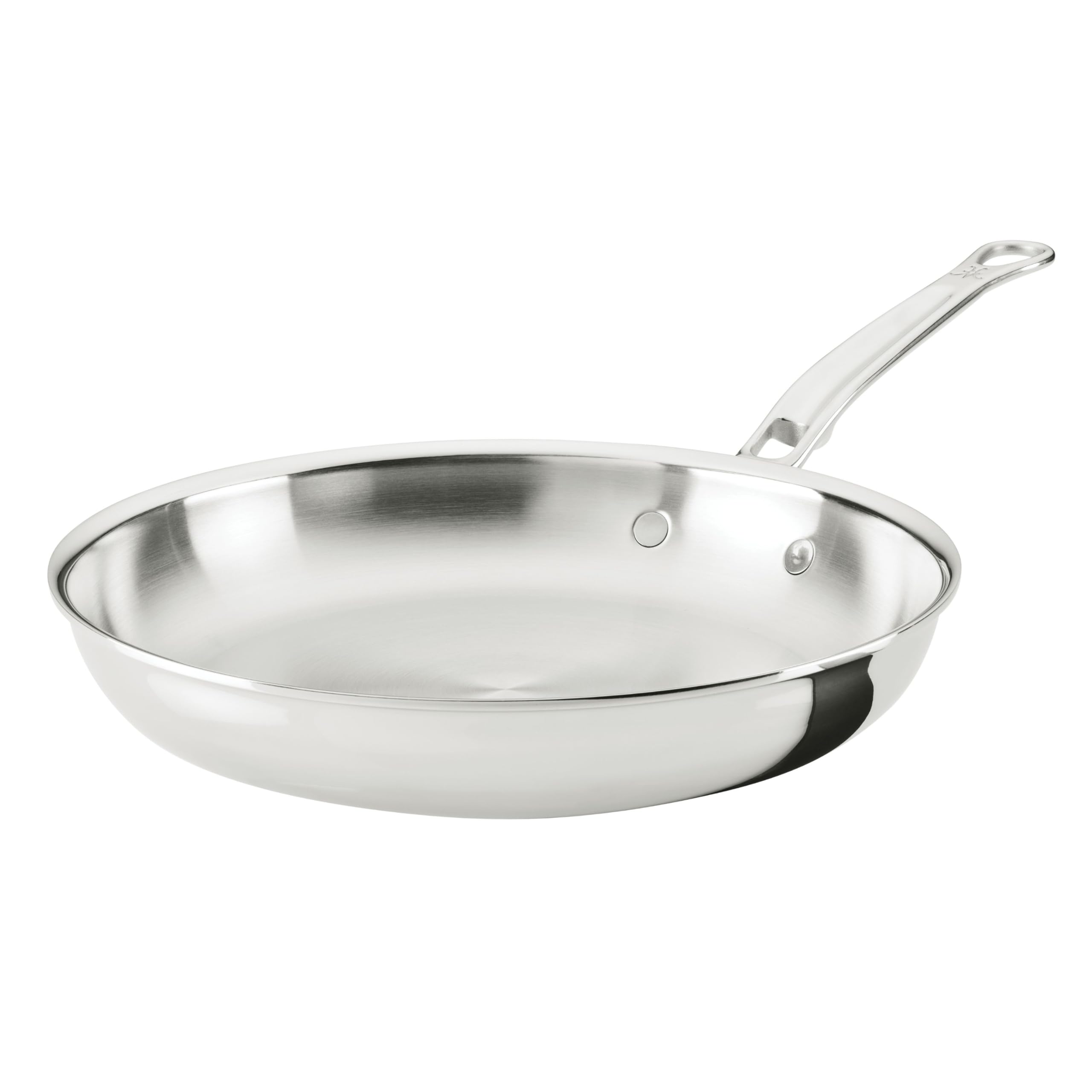 Hestan ProBond Luxe 11-Inch Skillet Professional Clad Stainless Steel ProCore Tri-Ply Clad Construction Polished Exterior Induction Oven Safe