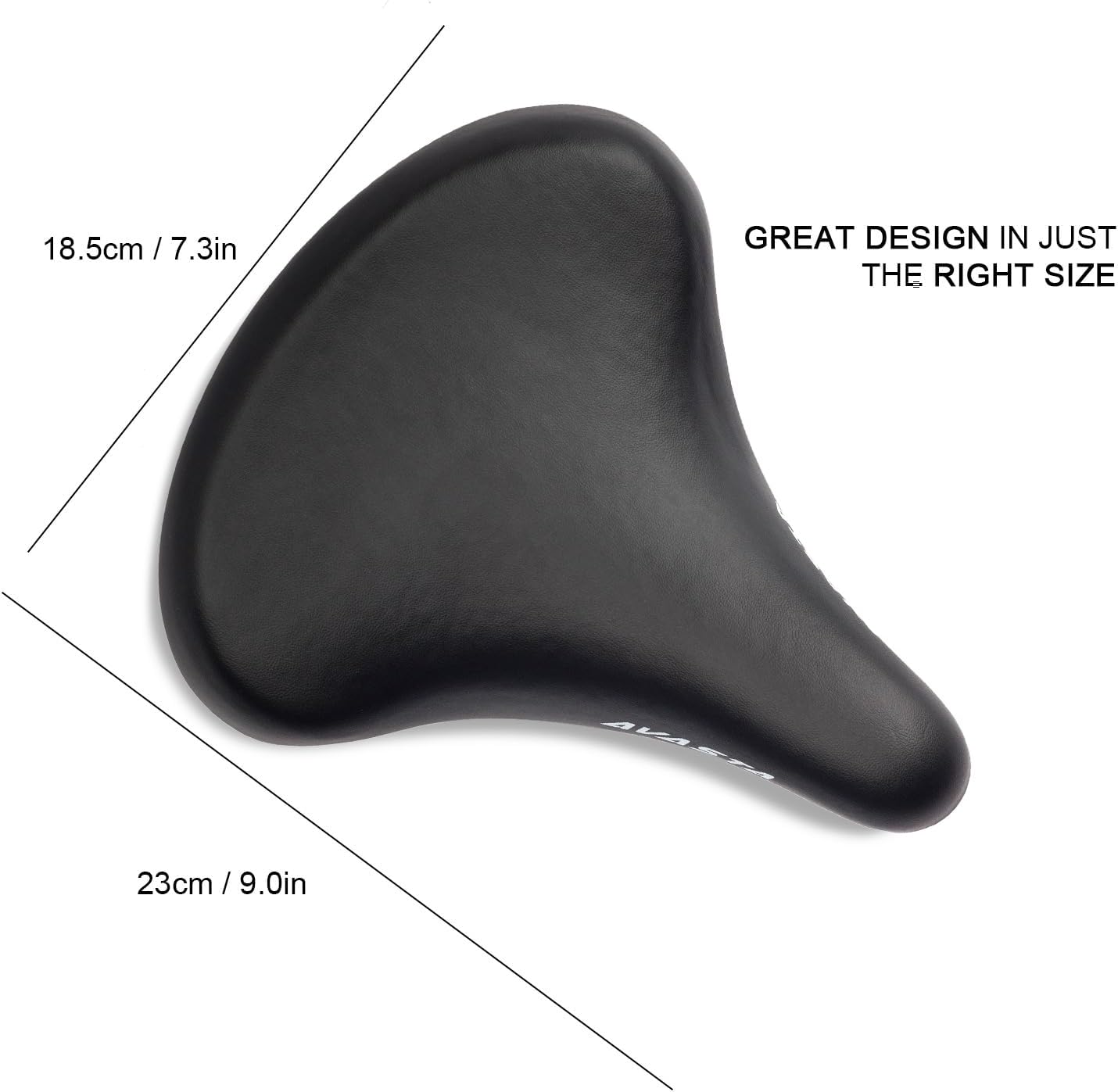 AVASTA Kids Bicycle Saddle for Girls & Boys Waterproof Wide Soft Bike Cushion Dual Shock Absorbing Fit for 12 14 16 18 20 or 20 22 24 26 inch Mountain Road Bike
