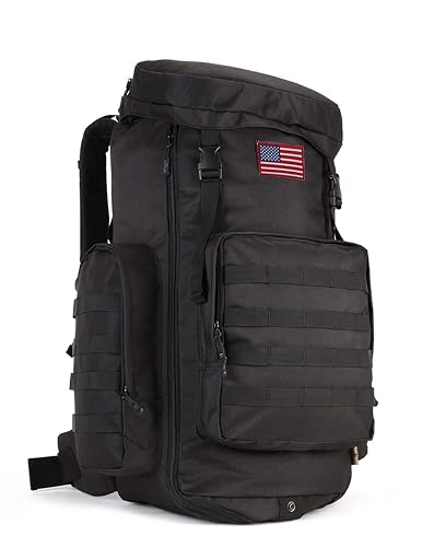 outdoor plus 60L/70L/85L Expandable MOLLE Backpack