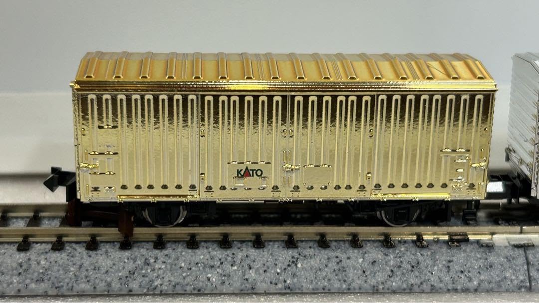 KATO 29-760 カスタムショップ　金の貨車•銀の貨車セット　(2両) Amazon.co.jp: KATO 29-760 金の貨車銀の貨車セット(2両) : おもちゃ