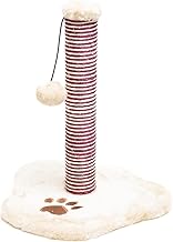 Aqpet Palo Tiragraffi per Gatti Albero Gioco Gatti con Pallina 39 cm Colore Beige