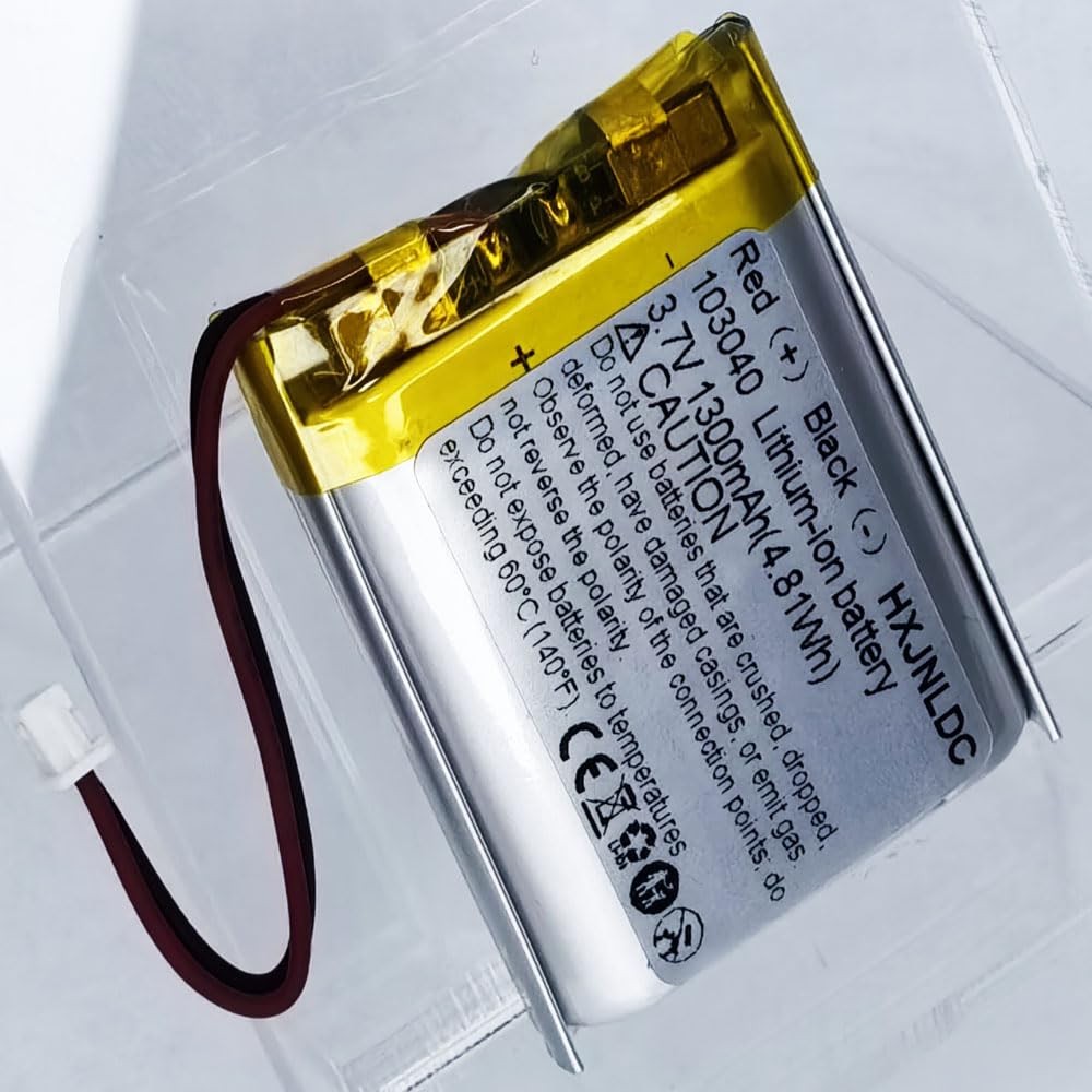 Amazon.com: HXJNLDC DC 3.7V1300mAh 103040 Rechargeable Lithium