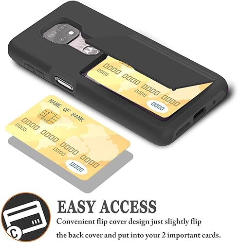 Miniatura 4 de Asuwish Compatible con Moto G Power 2021 y protector de pantalla de vidrio templado, ranura para tarjetero, accesorios para Motorola GPower 21 5G