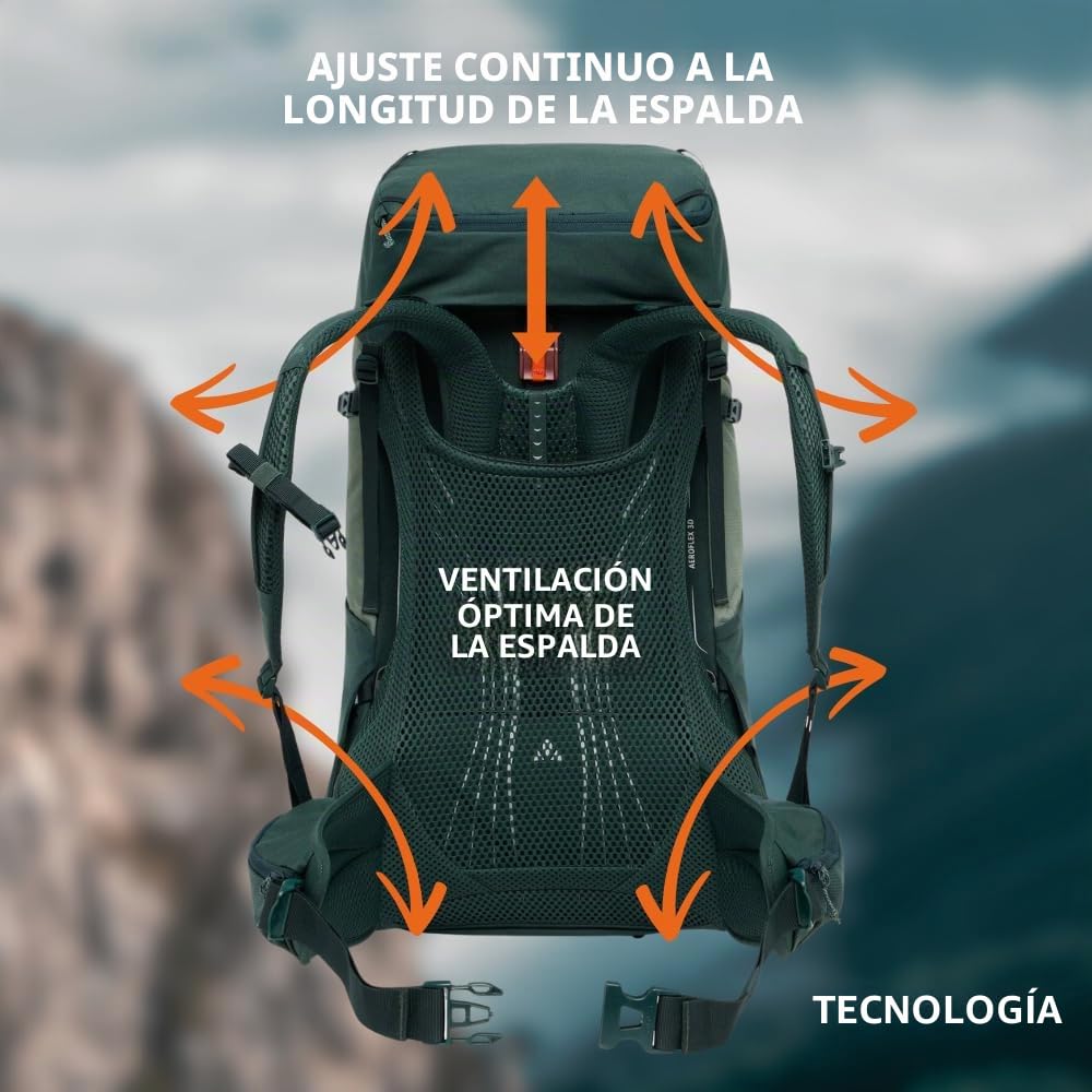 VAUDE Brenta 36+6 Mochilas Unisex adulto (Pack de 1)