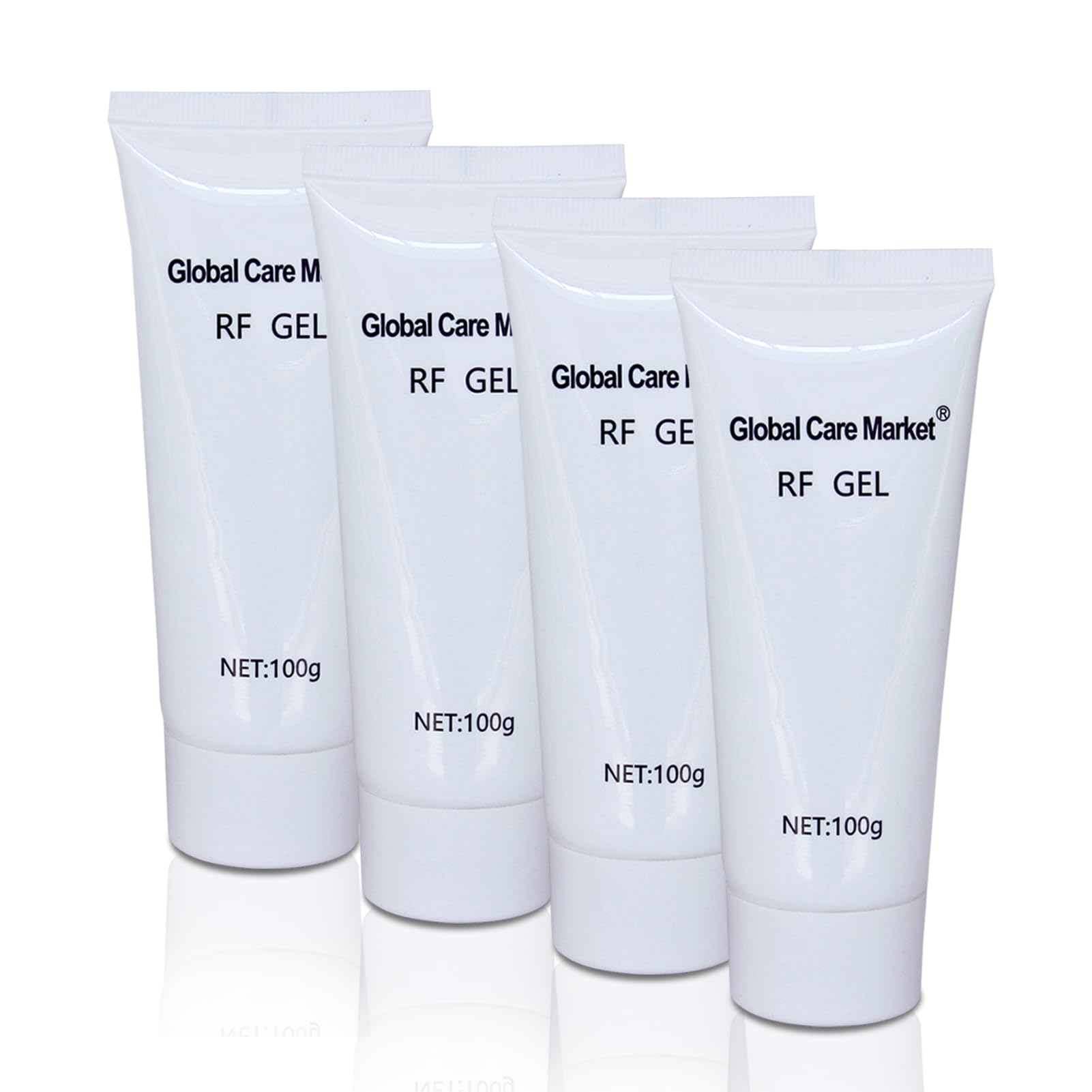 RF Gel 4 Pack-Conductive Gel for Facial Microcurrent, Hydrating Cream for Use With Radio Frequency Face and Body Machines, Skin Cooling Primer for IPL