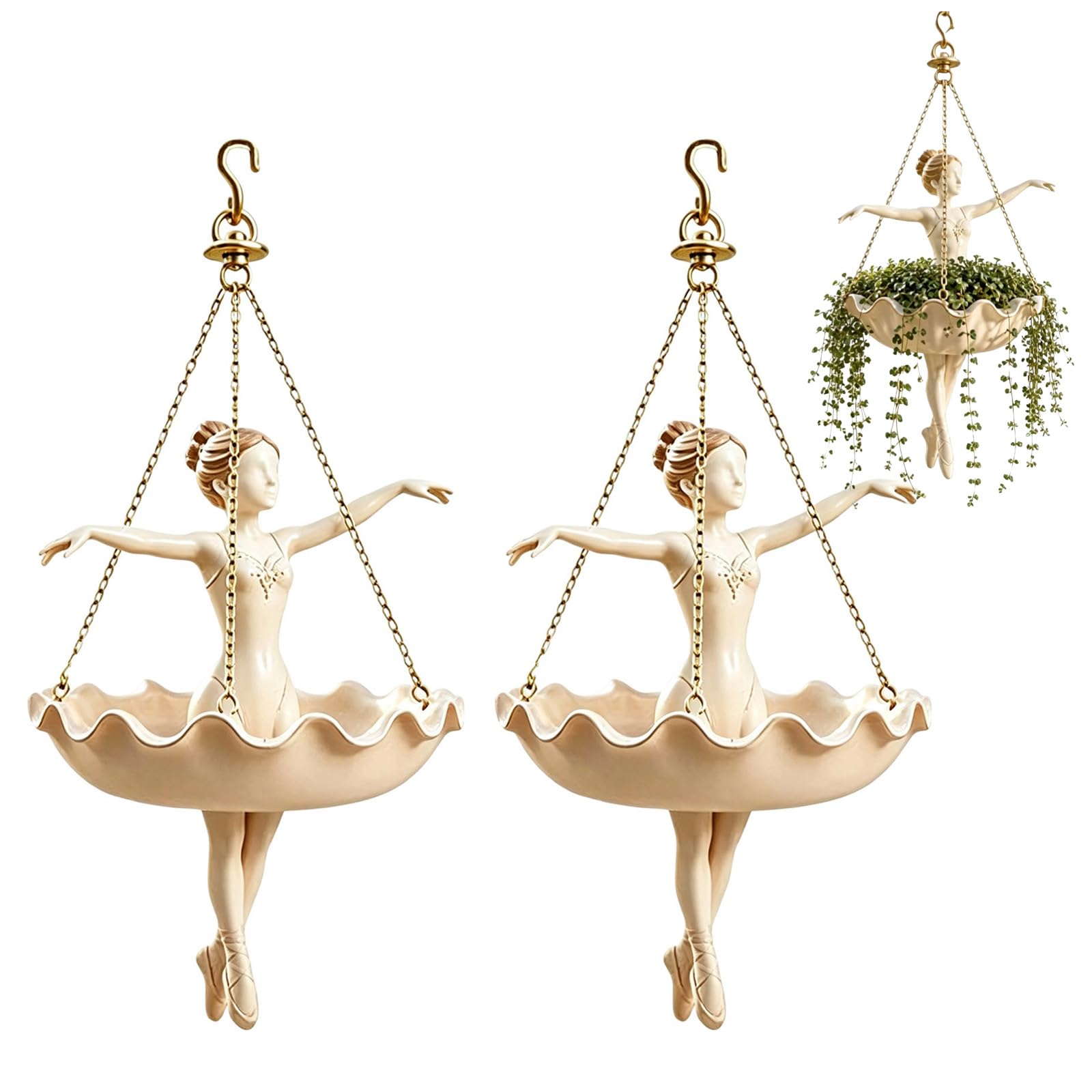 Pot de fleurs suspendu Ballerina : cadeau idéal pour amateurs de ballet