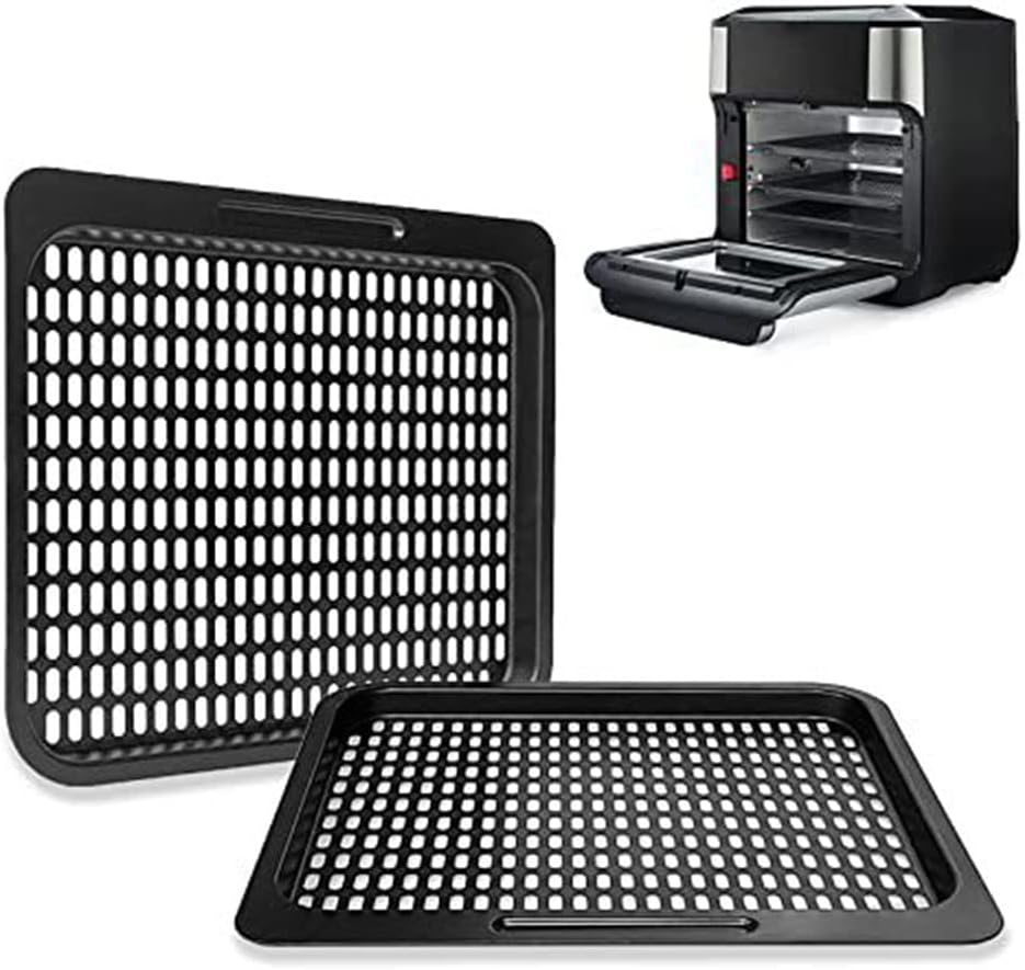 FACULX Cooking Trays Replacement for Air Fryer Oven, Removable Mesh ...
