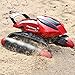 Produktbild Modellauto Wasserdicht Land Wasser 2 in 1 RC Terrain Twister Boot 8 Kanälen 4WD 2.4G Fernbedienung Panzer Fahrzeug-Landungs-Schiff Groß Waterway Charging-Radio-Fernbedienung Schiff for Jungs-Mädchen-e