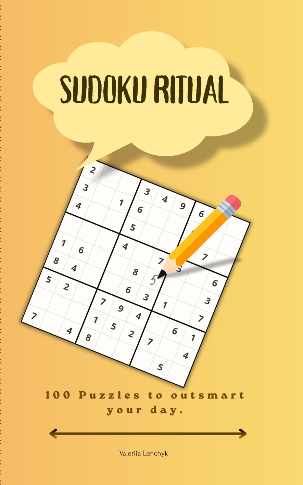 Sudoku Ritual: 100 Puzzles with Inspirational Quotes, 3 Difficulty Levels, Pocket Size for Adults
