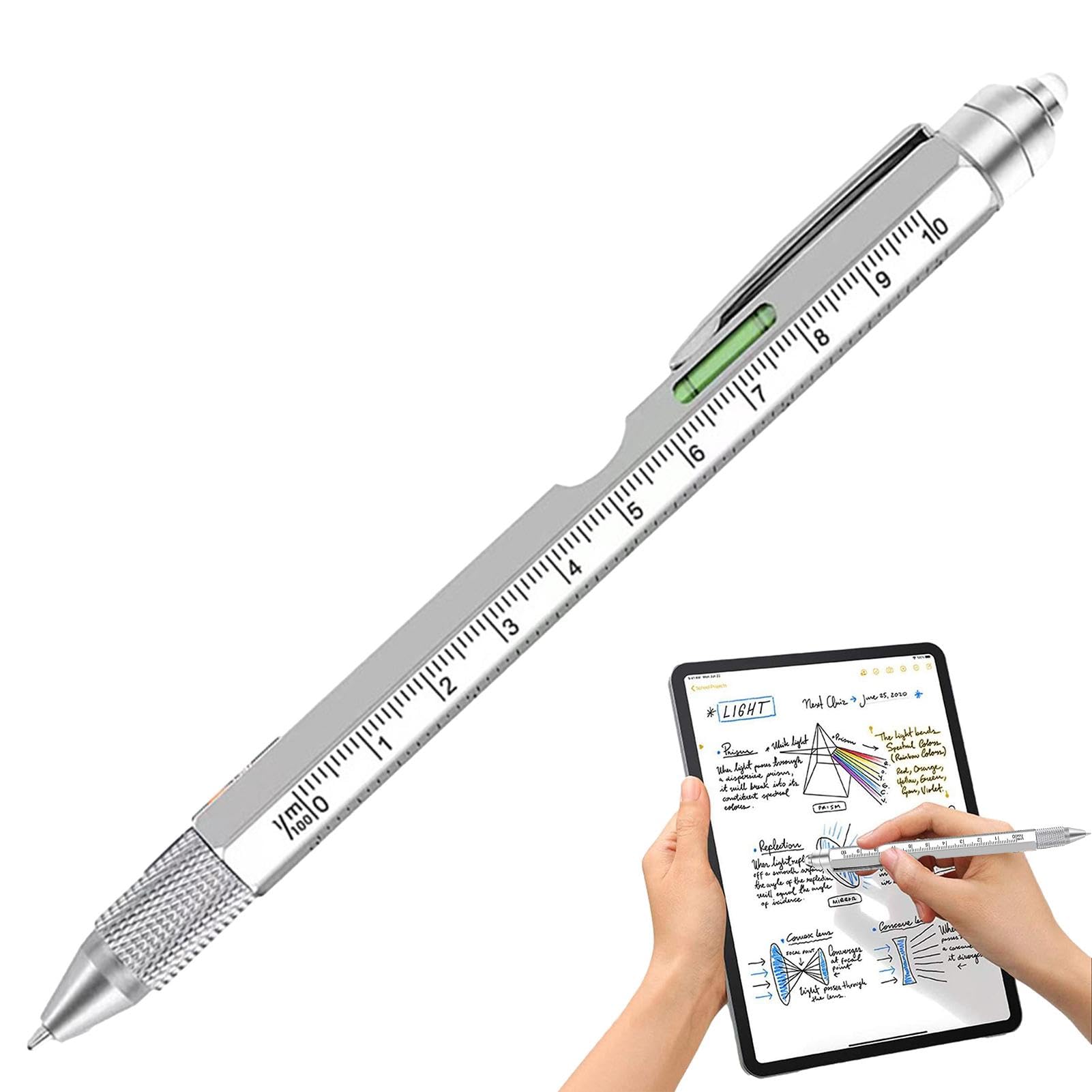 Amazon | 多機能 ボールペン,を備えた 9-in-1 マルチツー 水平器