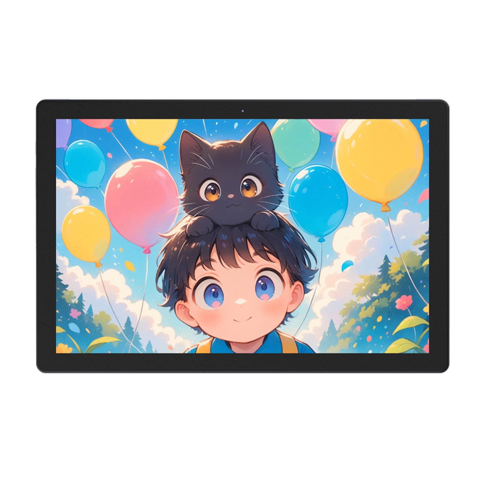 BT-101A Tragbares Digitales Kunst-Tablet mit 10,1-Zoll-IPS-Bildschirm für Künstler, Zeichenpanel mit Batterielosem Stift und Entspiegeltem Touchscreen für Erwachsene Designer