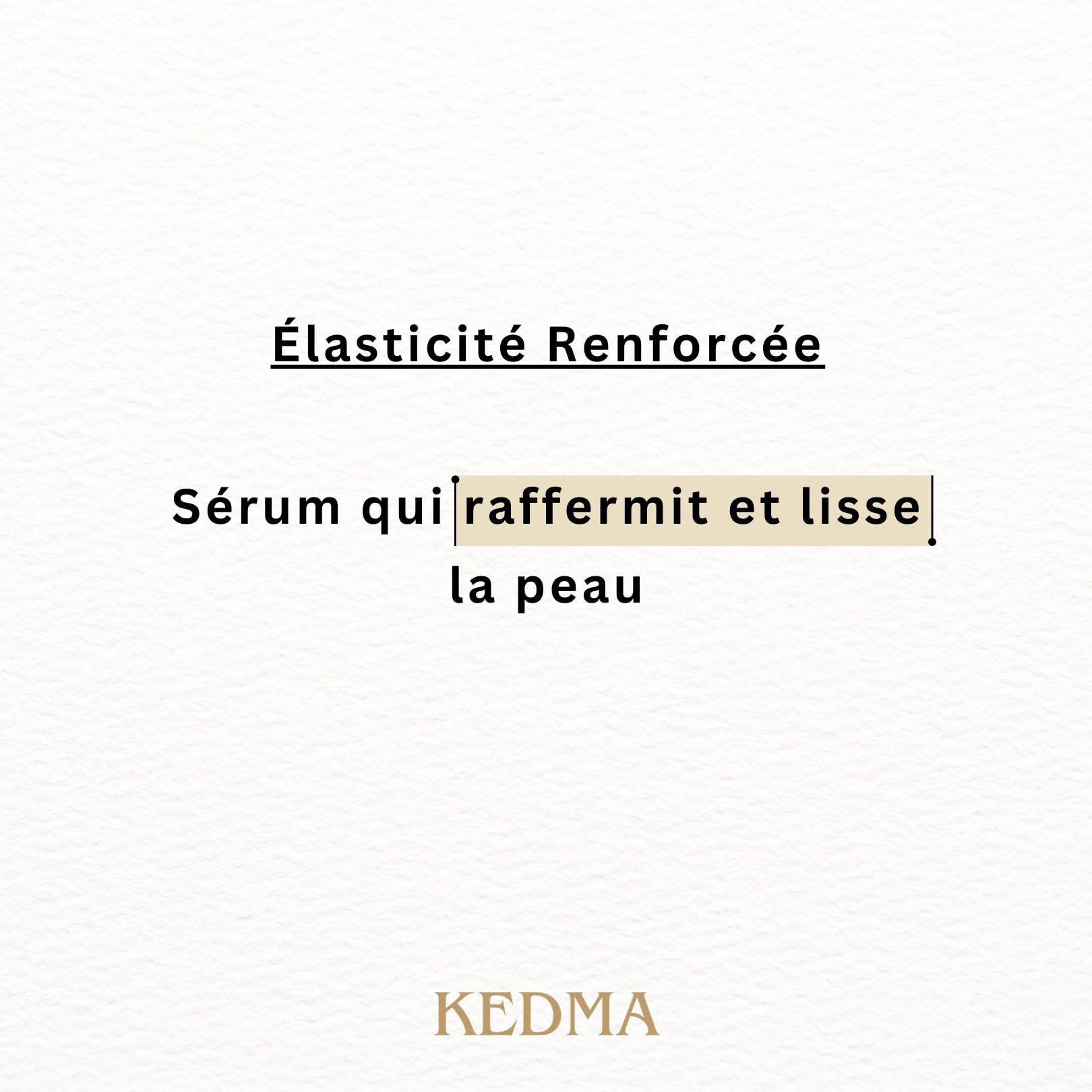 KEDMA - Sérum Minéral Anti-Âge - Hydratant & Revitalisant pour Peau - 30ml | Le sérum minéral hydrate, revitalise et aide à lisser l’apparence des signes de l’âge pour un teint éclatant.