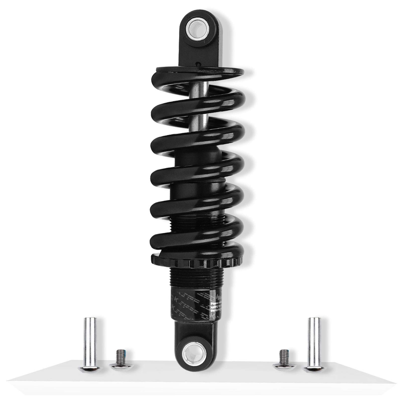 Achterschokbrekers 5.9 MTB Schokdemper 125mm / 150mm / 165mm / 190mm Mountainbike Suspensions Lente Damp for Xc Soft Tail elektrische scooter Fietsaccessoires (Color : 450 Lbs, Size : 150mm
