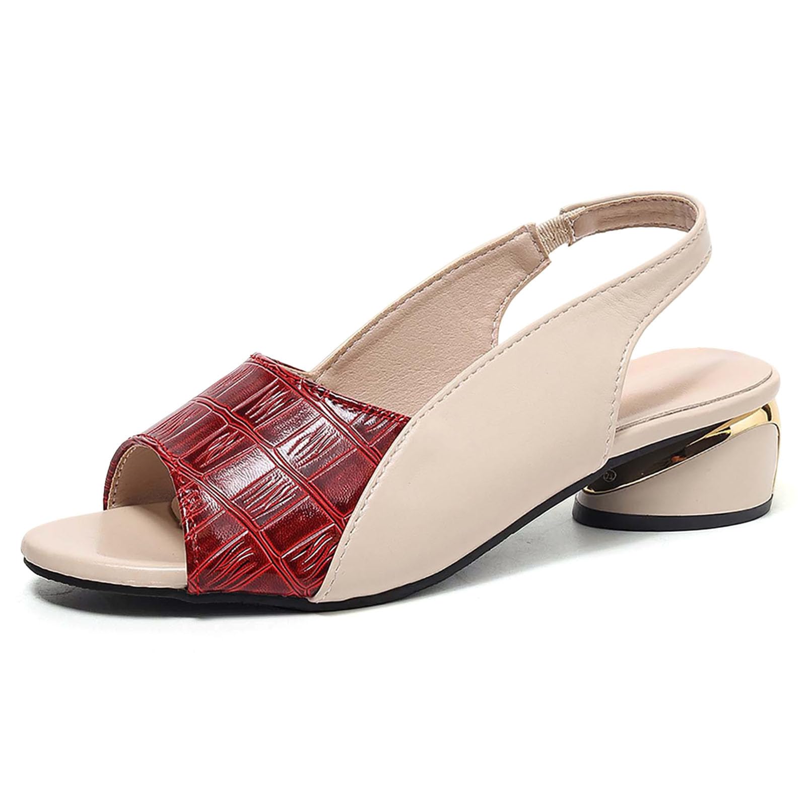 Chaussure de réflexologie blanche avec semelle compensée ultra douce - 7