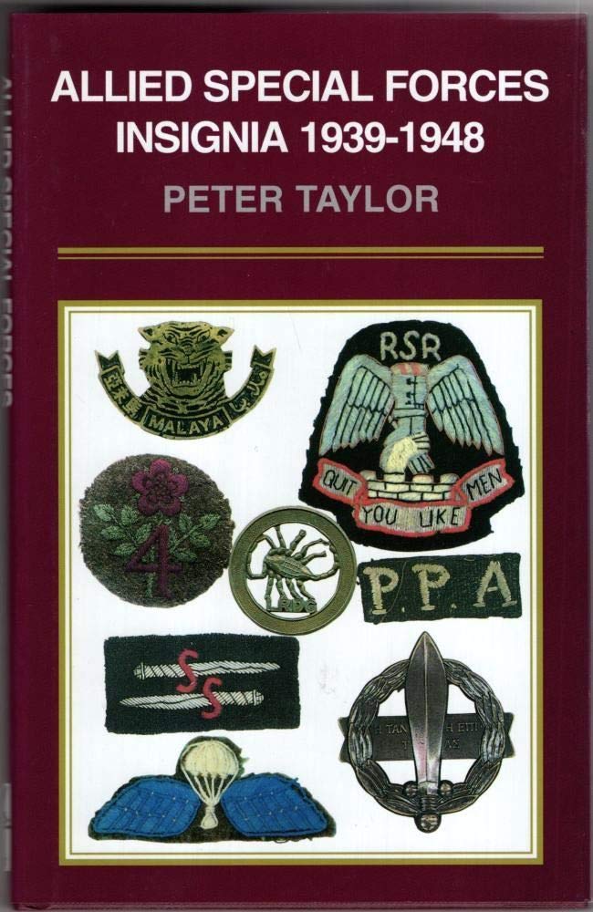 Buy Allied Special Forces Insignia 1939-1948 — BookShops.in