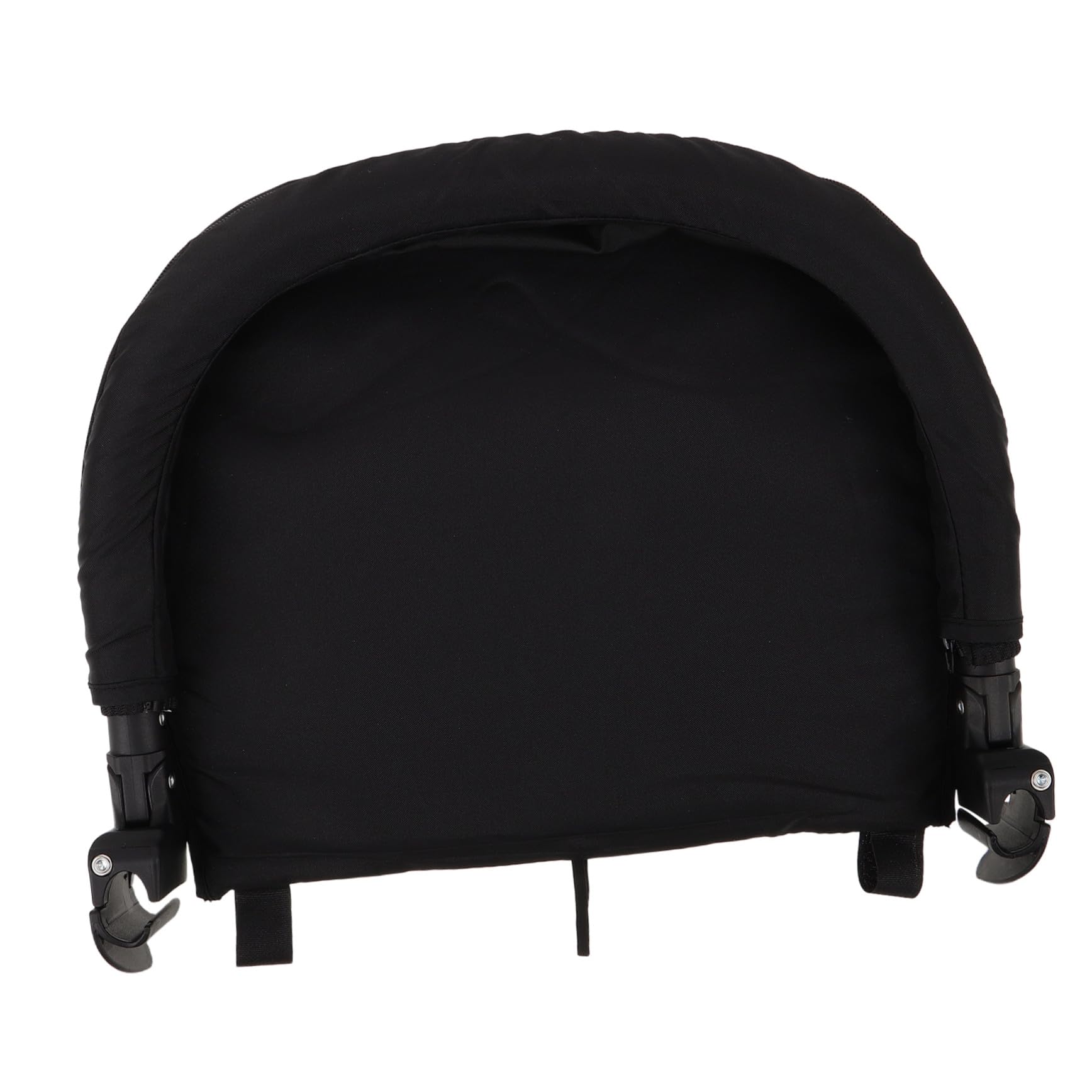 Reposapiés Plegable para Cochecito Infantil Ajustable Negro