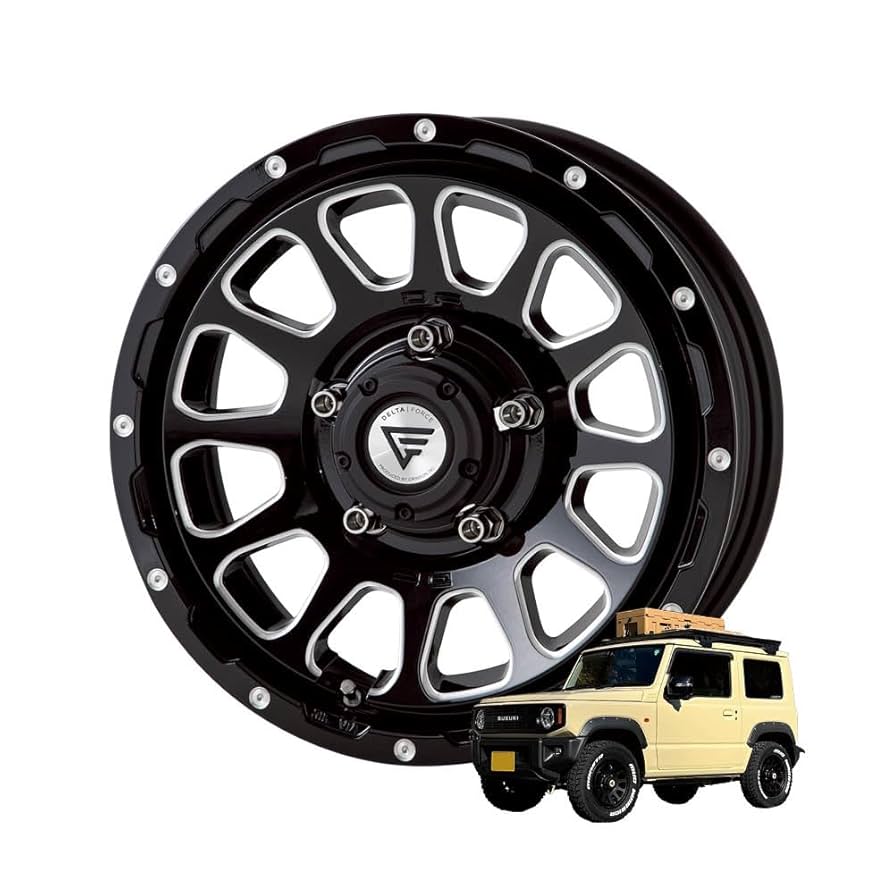 Amazon.co.jp: 【ジムニー】DELTA FORCE OVAL 16×5.5J 5/139.7 +
