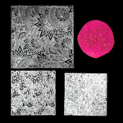 Cooldiy YH-A Premium Silicone Texture Stamp Sheets cover