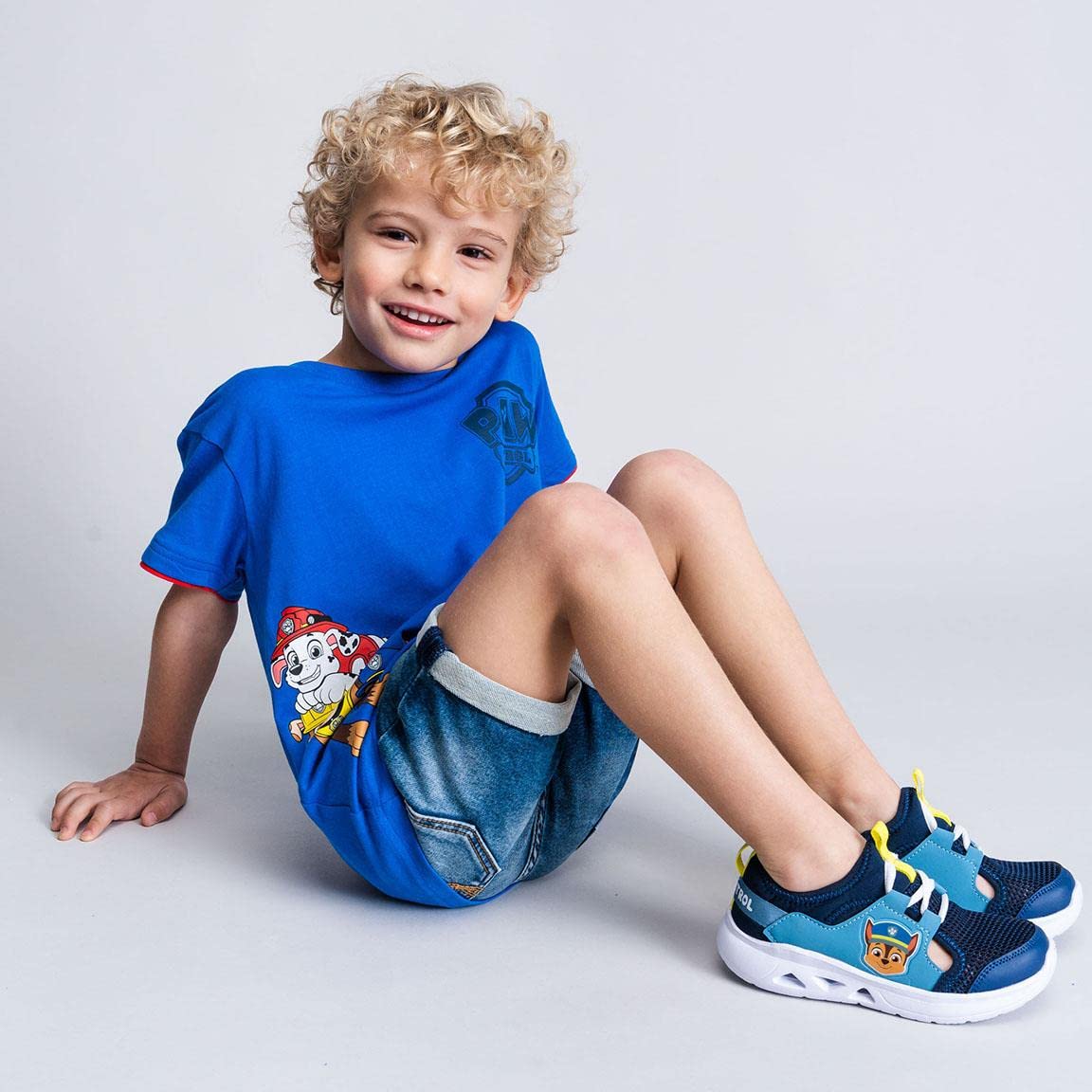 CERDÁ LIFE'S LITTLE MOMENTS Sports Shoes for Children, Paw Patrol-Zapatos de Verano para niños, Suela Ligera, Licencia Oficial de Nickelodeon, Talla 23