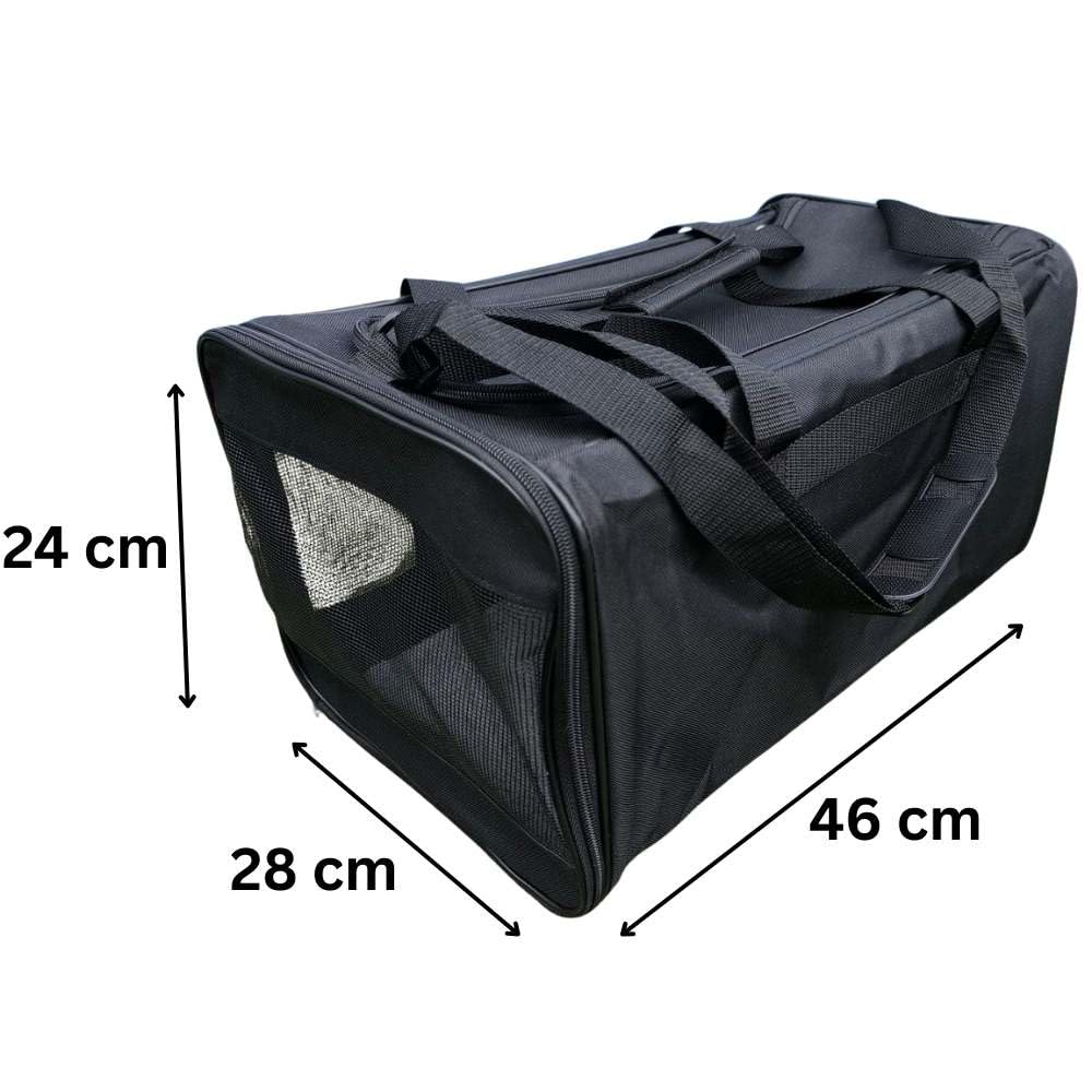 Reistas hond vliegtuig 46x28x24 voor KLM De perfecte reisgenoot voor uw
