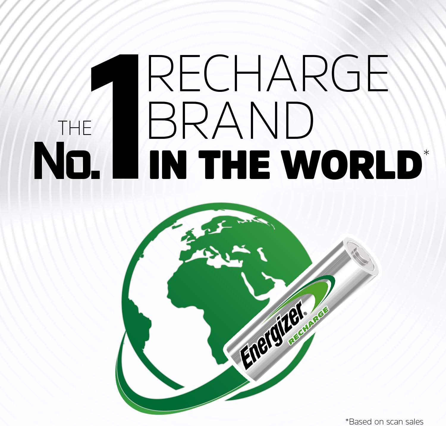 Energizer Rechargeable Battery AA Pack, Recharge Power Plus, 8 Pack, Rechargeable Batteries