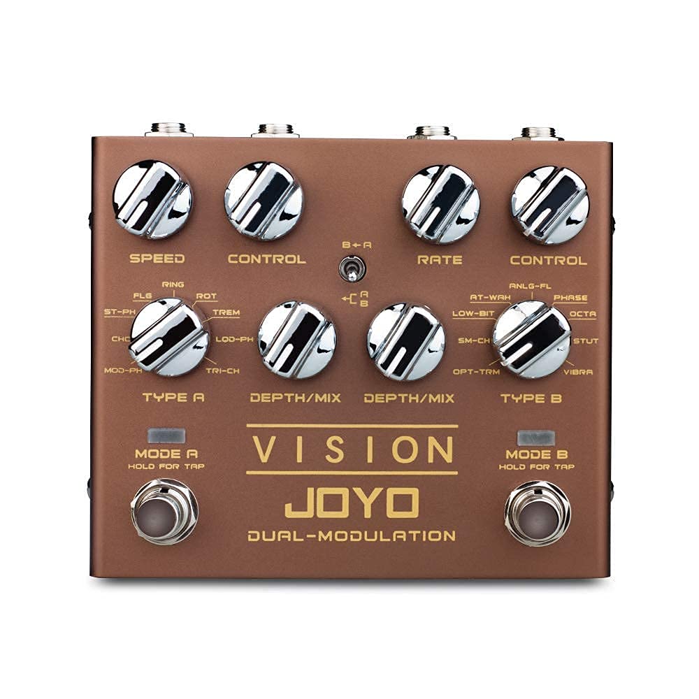 も*す様 【美品】JOYO VISION R-09 DUAL-MODULATIO Amazon.com: JOYO R-09 Dual Channel Modulation Multi Effects Pedal