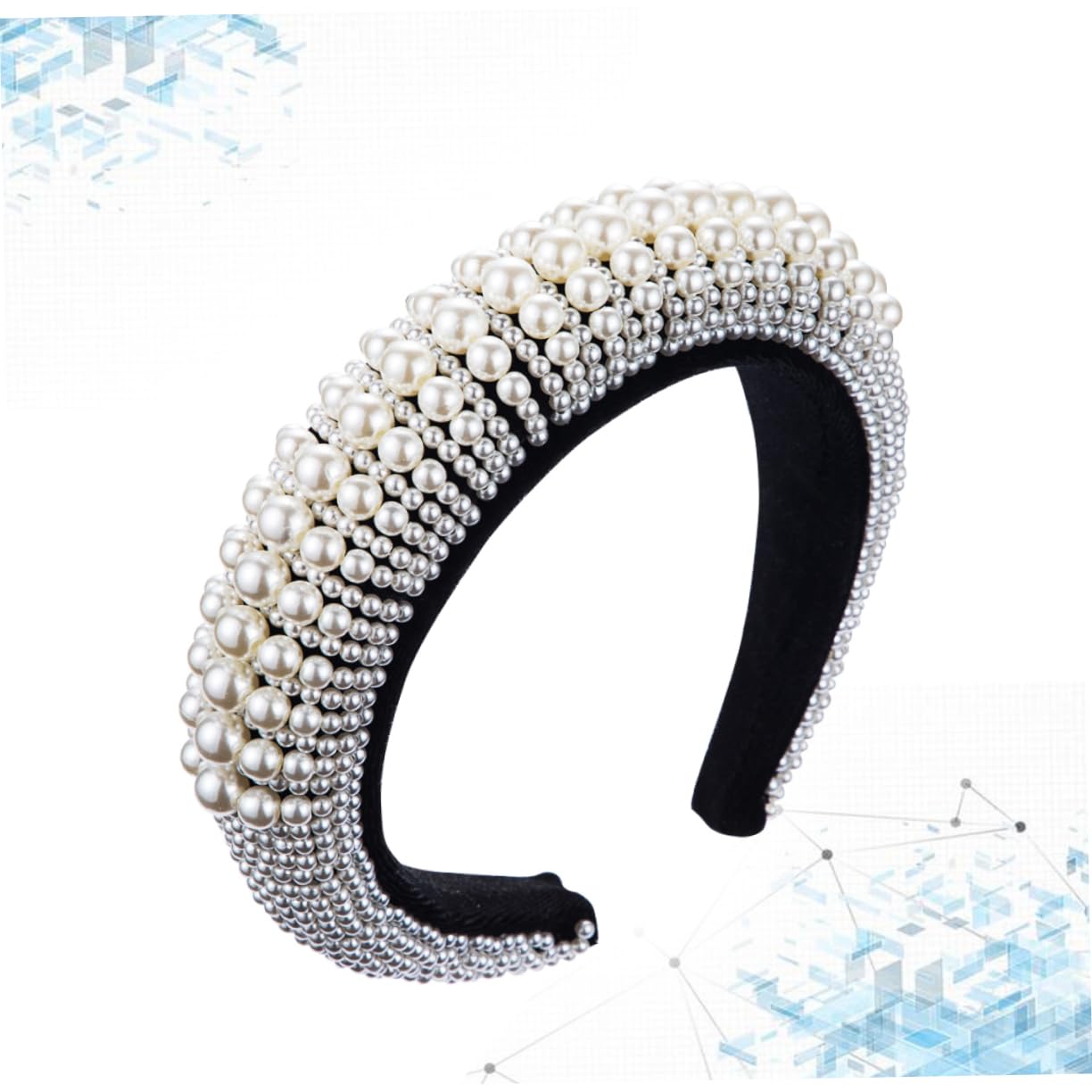 DOITOOL 2piezas Diadema De Perlas Manmade Para Mujer Accesorio De y De Material y Diseño Elegante