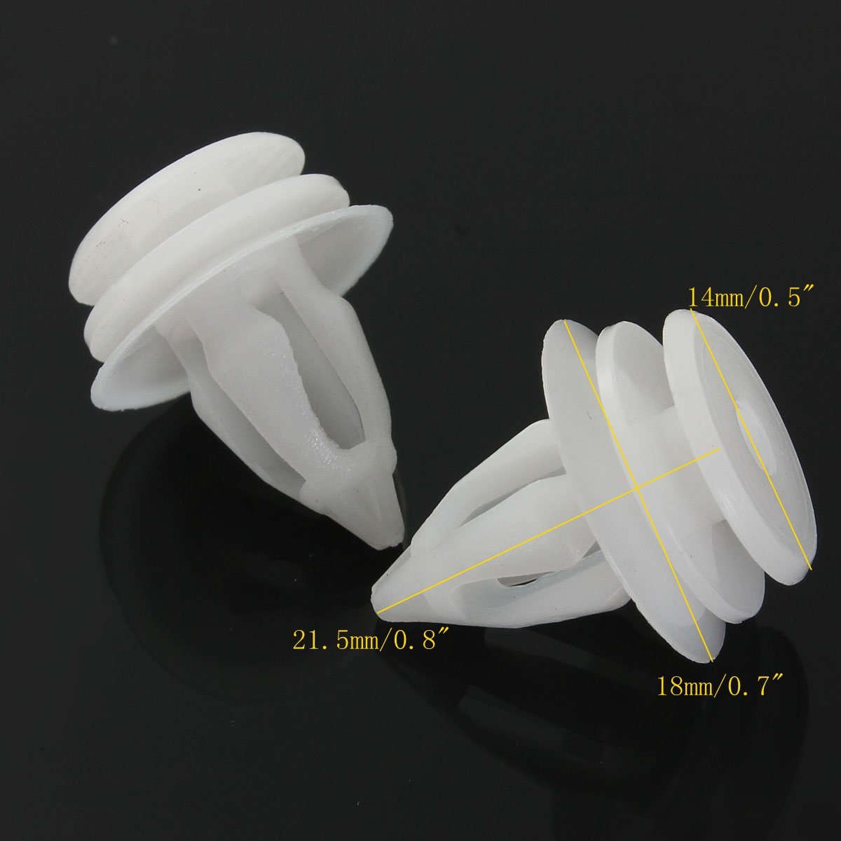 10 Pièces Clips Fixation Panneau Porte BMW C-FUNN - Pour Série 3,5,7,X... OEM