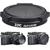 Auto Open and Close Lens Cap Protector for Leica D-LUX 8 D-LUX (Typ 109) D-LUX 7 Panasonic Lumix LX100 II (DC-LX100M2) DMC-LX100 Replaces DMW-LFAC1K Automatic Lens Cap, Fits Filter Thickness Below 8mm