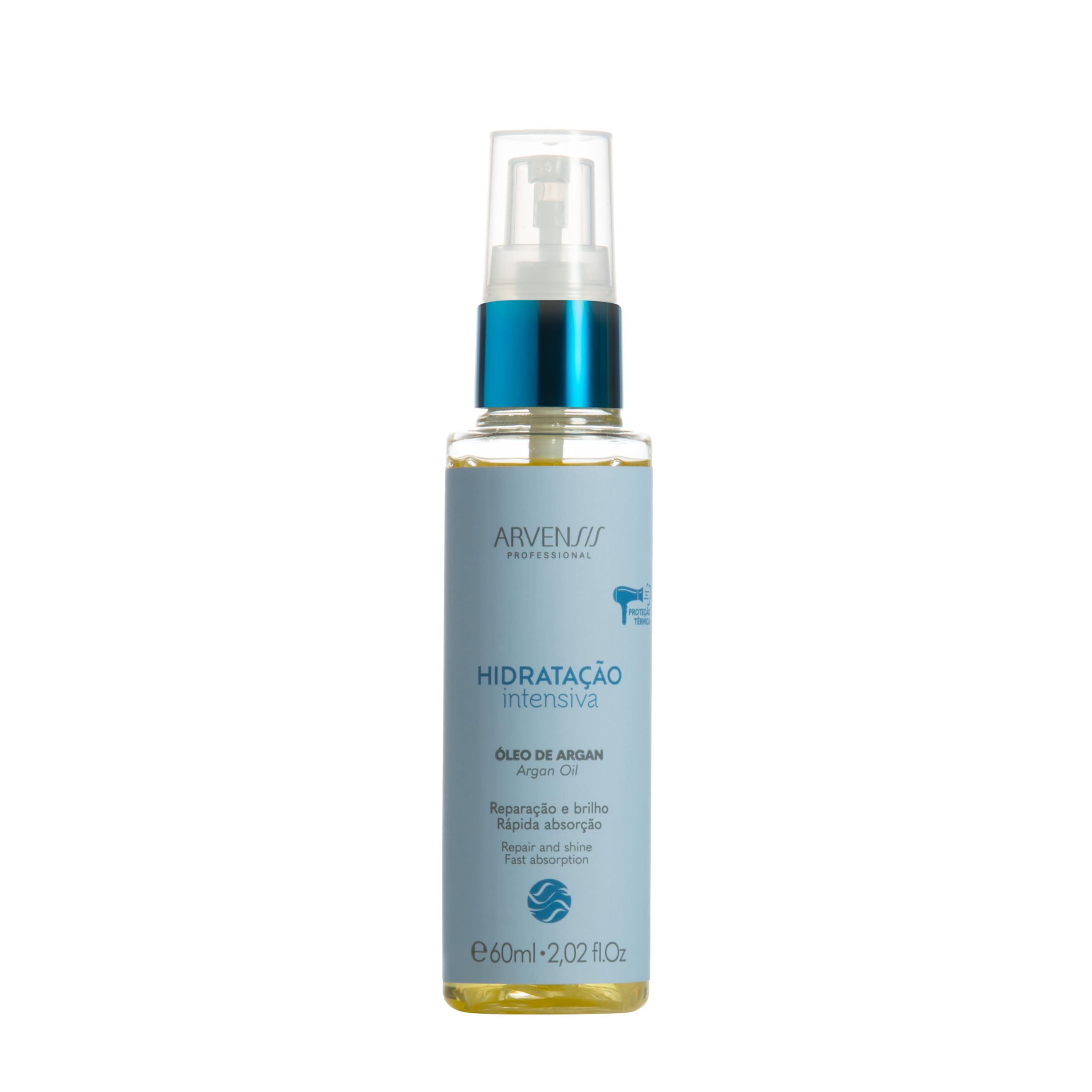 Fluido Capilar Arvensis Hidratação Intensiva Óleo de Argan - 60ml