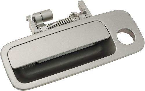 Miniatura 88 de TRQ Manija de puerta exterior delantera izquierda plateada para el lado del conductor compatible con Nissan 370Z 2009-2017