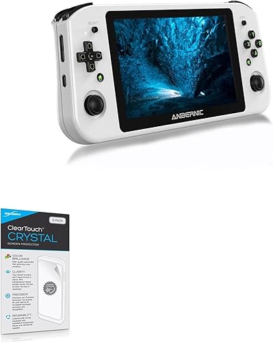 BoxWave Protector de pantalla compatible con la consola portátil de videojuegos Daxceirry WIN600, ClearTouch Crystal (paquete de 2), película HD,