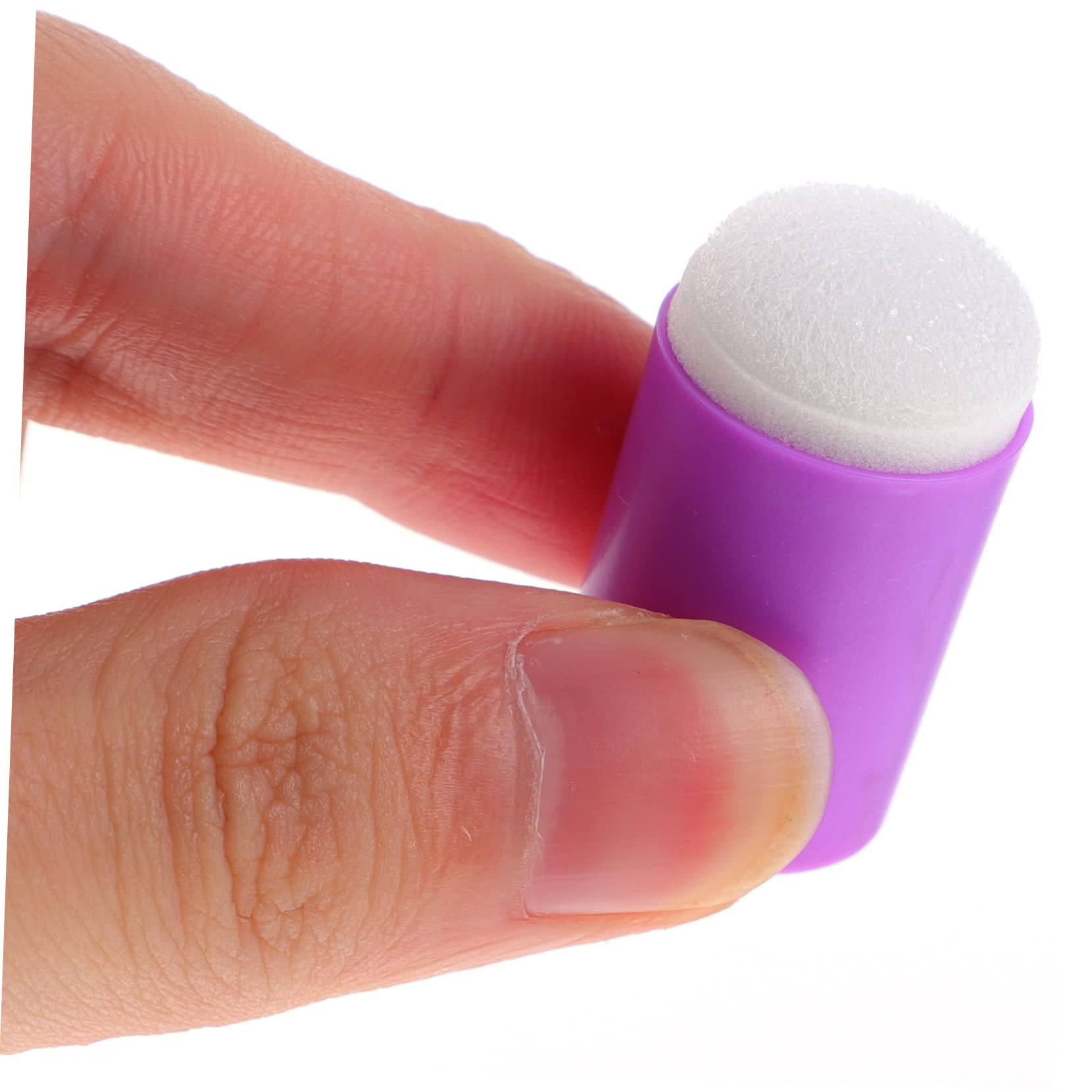 HAPINARY 40pcs Boys and Girls Graffiti Finger Sponge Painting Sponge Seals Easy to Use for Activities