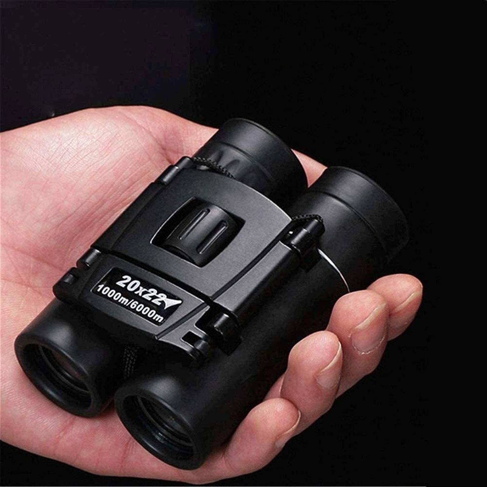 Binocolo Compatto per Adulti Telescopio Impermeabile per binocolo HD ad Alta Potenza per Il Birdwatching Caccia da Viaggio per osservare Le Stelle