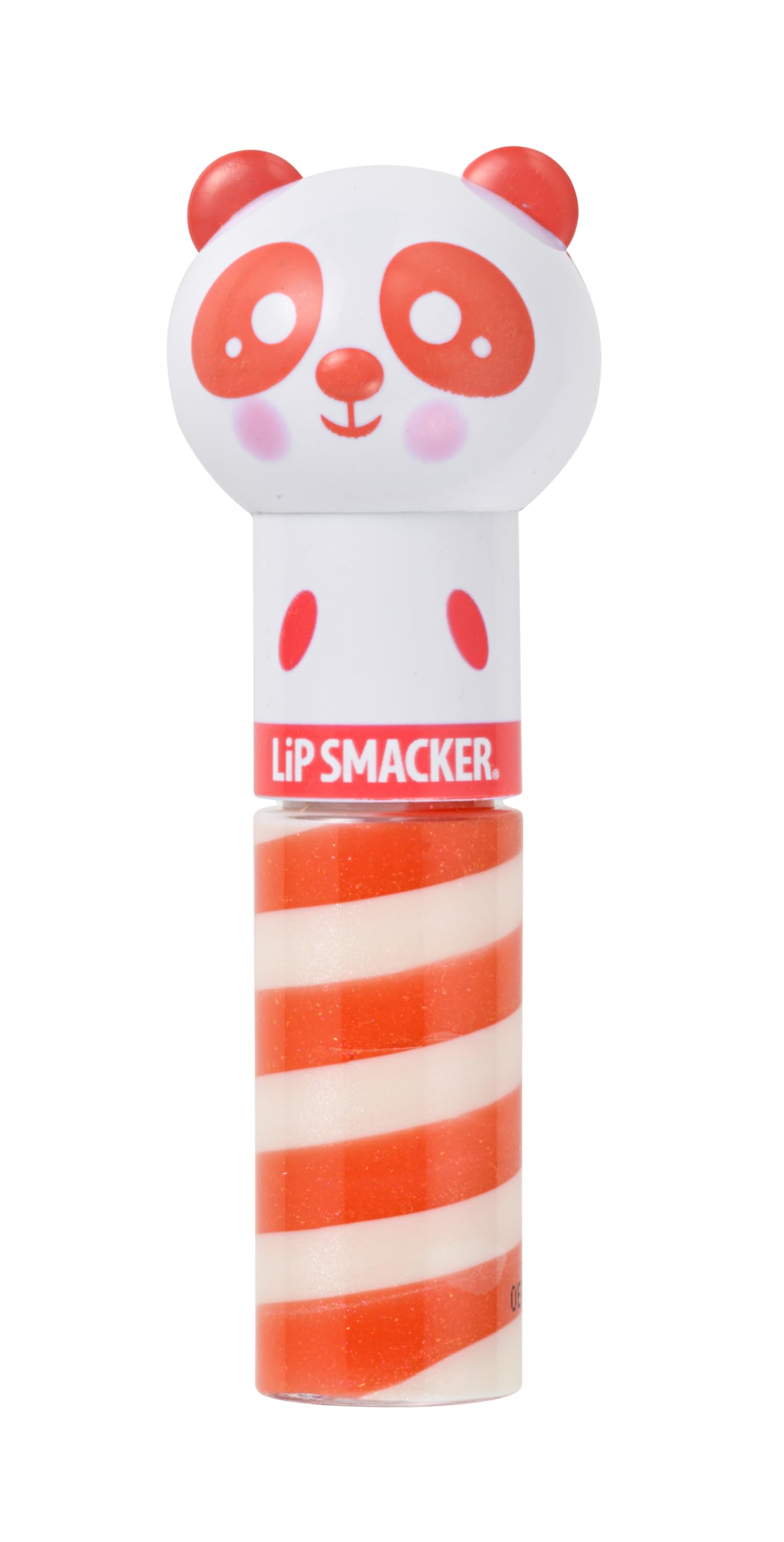 Lip Smacker Lippy Pals Panda, Flavoured Lip Gloss for Kids Inspired by Animals, Safe-to-Use and Color Free, Peach Flavour