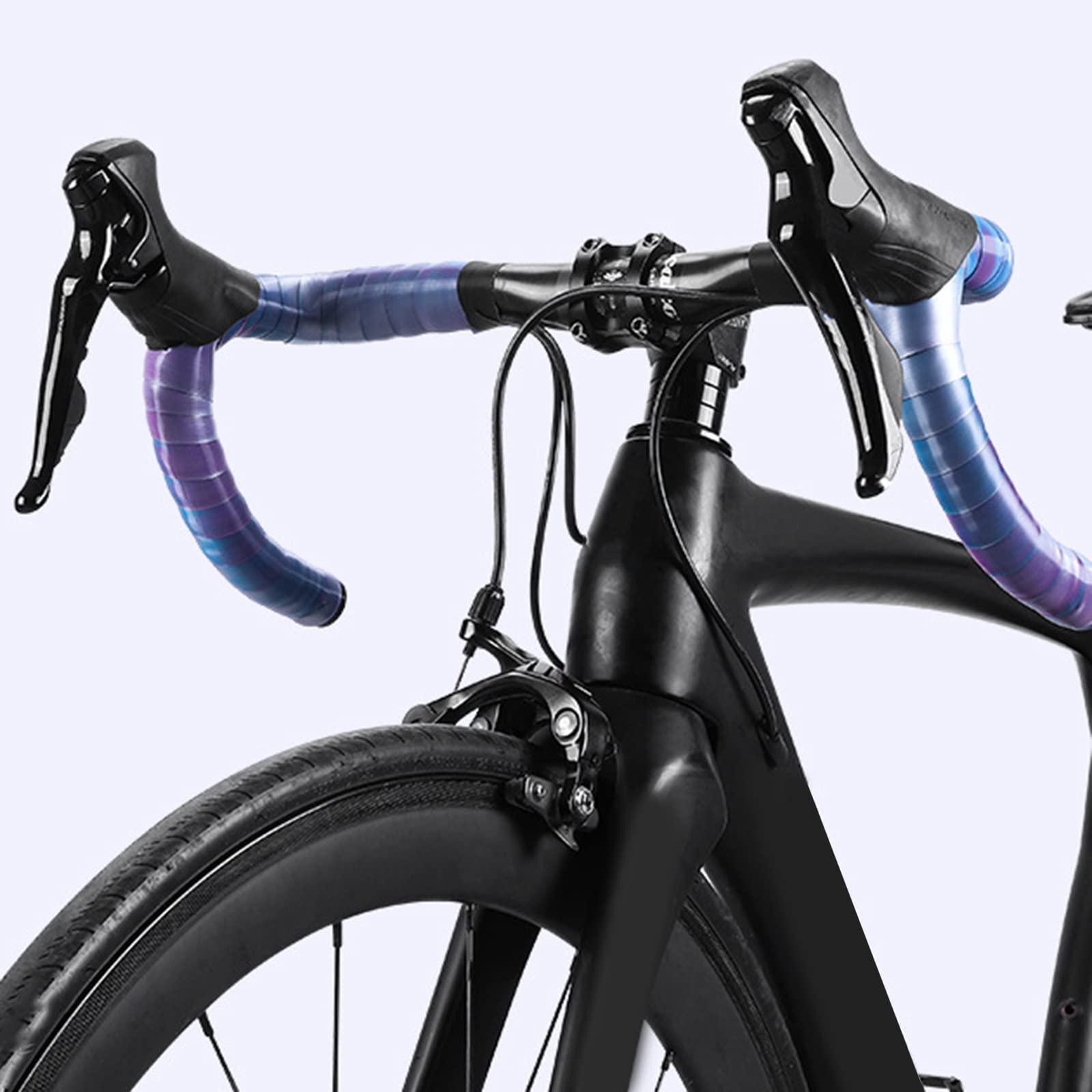 lenkerband rennrad specialized RANRAO Fahrrad-Lenkerband, Rennrad-Schaumstoff-Griff, Fahrrad-Klebeband, EVA, rutschfest, Rennrad-Lenkerband, Gradient Griffe, 2 Rollen für Straße, Kiesfahrräder Sport & Freizeit Road-Gravel Farbe:Blue Silver UV Team Issued Catchers Gear