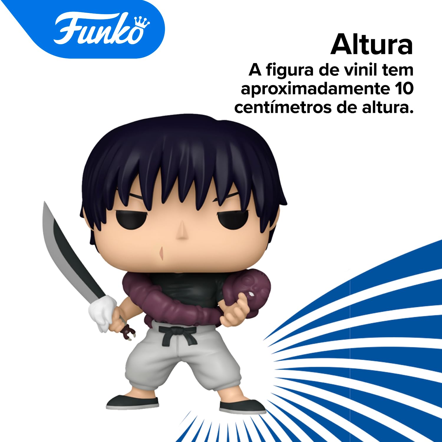 Candide, Boneco, Funko POP! Toji Fushiguro com Chase, Jujutsu