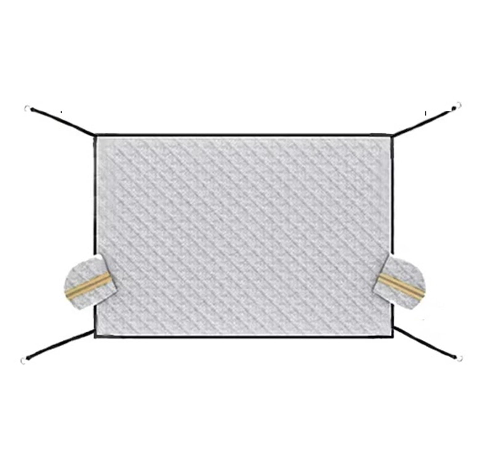 Pare solaire voiture et pare-soleil fenêtre compatible Volvo V60 MK1 MK2 années 2010 à 2024