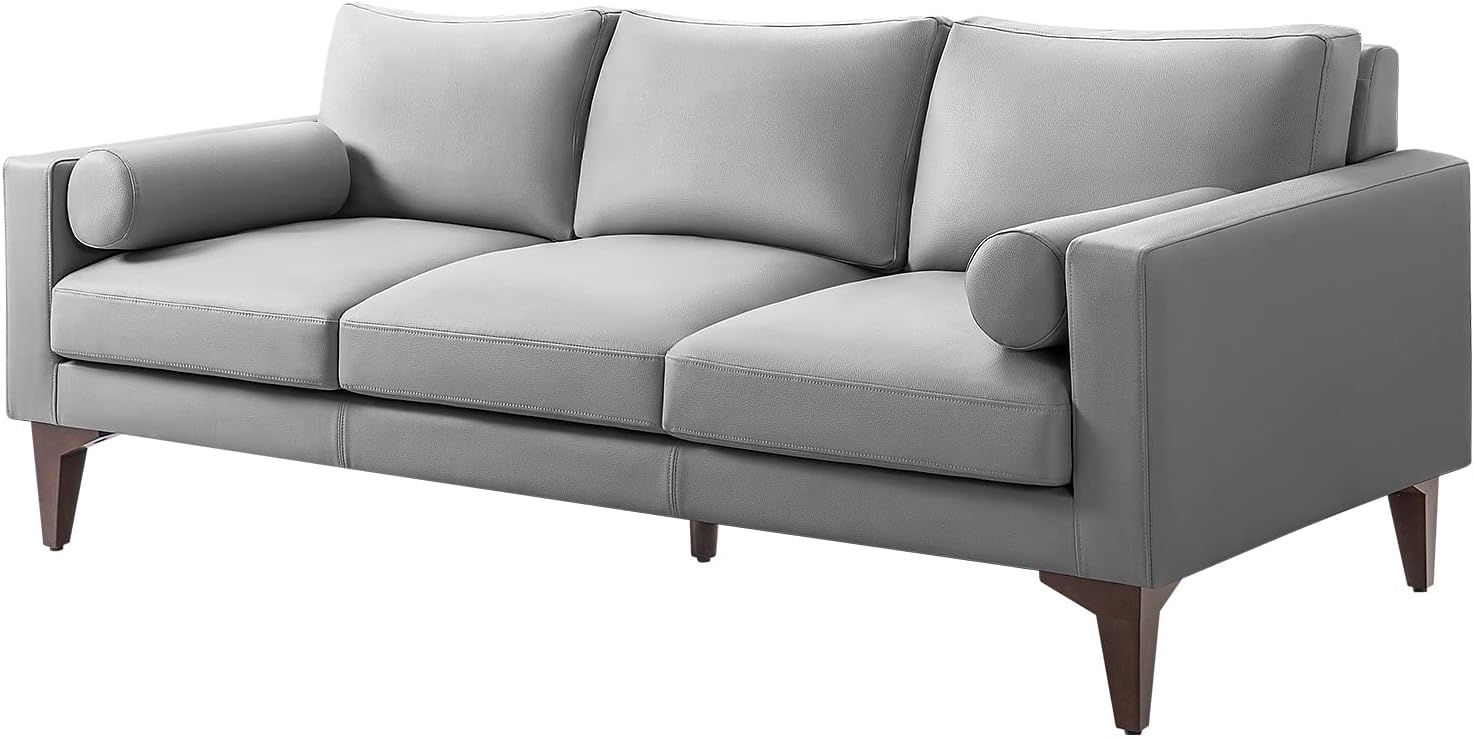 YESHOMY Rivet MidCentury Upholstered Modern Sofa Couch