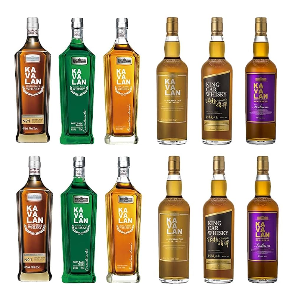 Amazon.co.jp: KAVALAN 6Selection x 2 Bottles (6 Types, 2