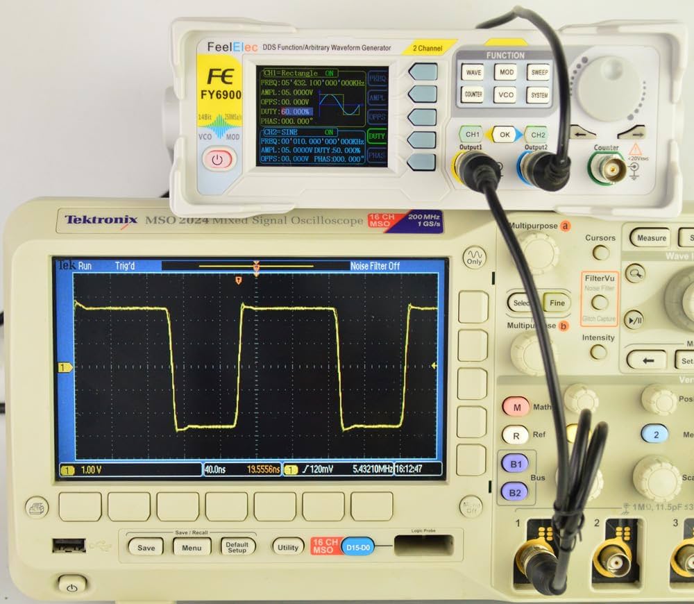 希少 FY6900 14bit 60MHz 2ch 信号発生器/カウンター 希少 FY6900