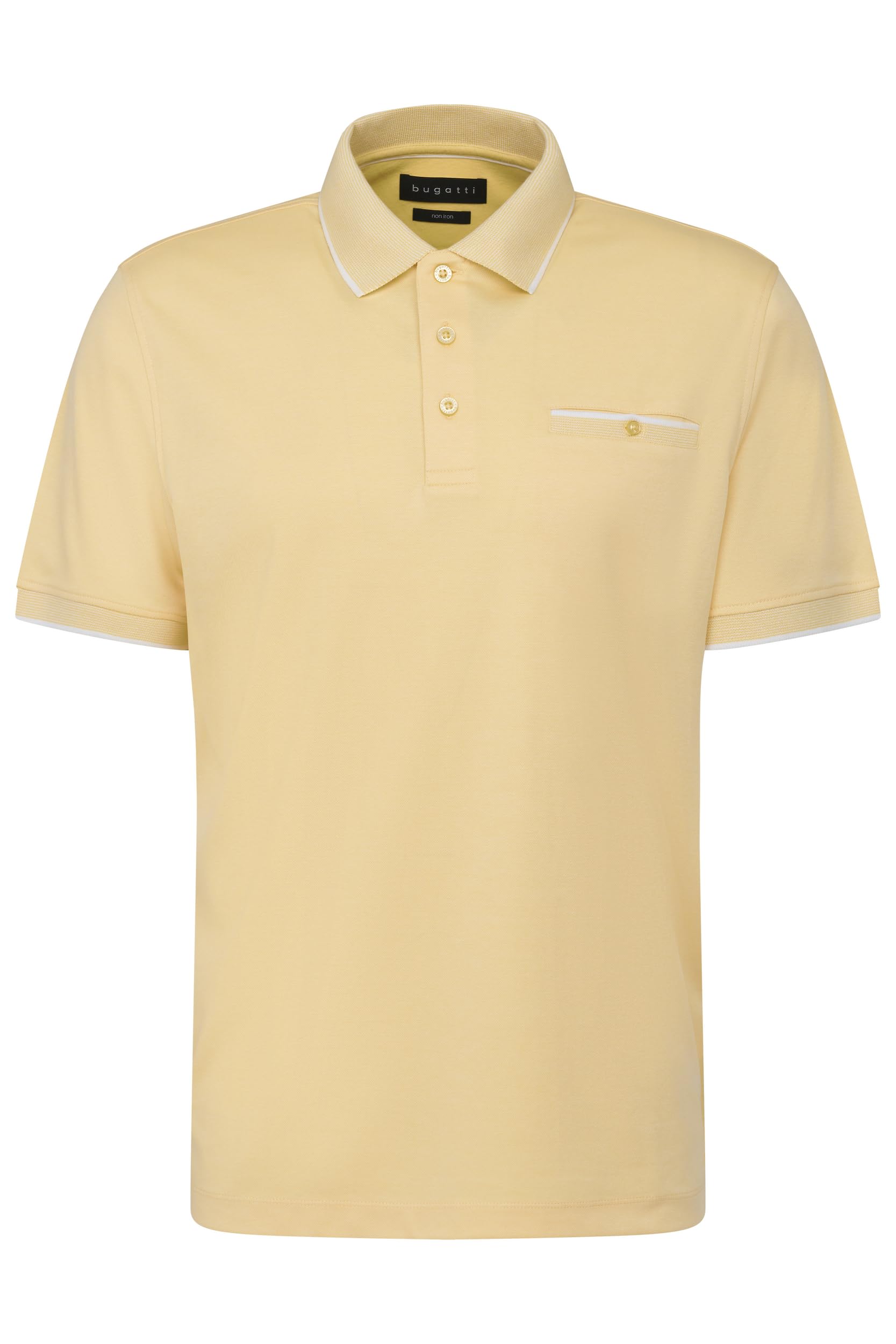 bugatti Men's 8151-75091c Polo Shirt, 620-yellow, XXL
