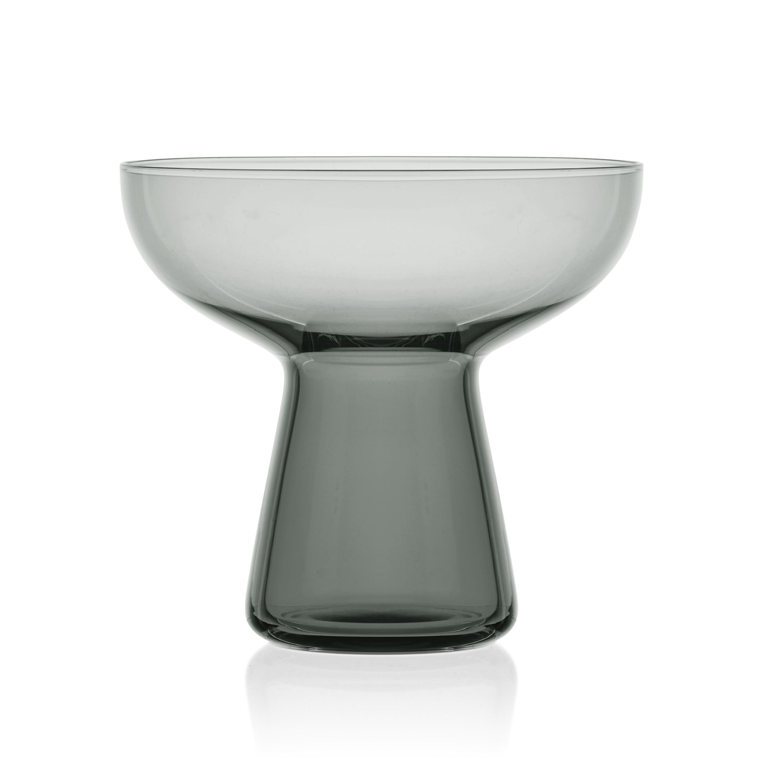 Mikasa Phoebe Margarita - Juego de copas de cóctel (4 unidades), color gris