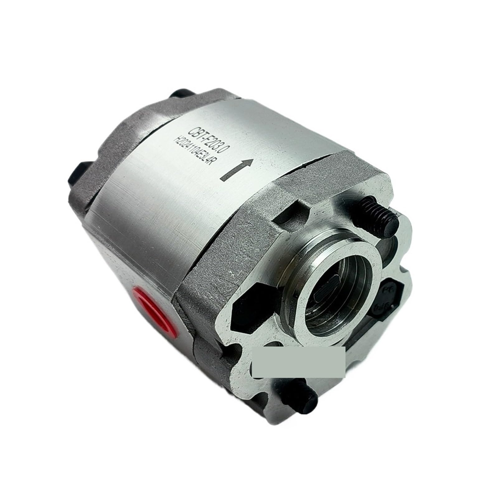 Cnxbsmlstw Clockwise 1Pcs Hydraulic Oil Pump Small Gear Pump Short Shaft Type Side In/Side Out Inlet/Outlet: G3/8(Clockwise)